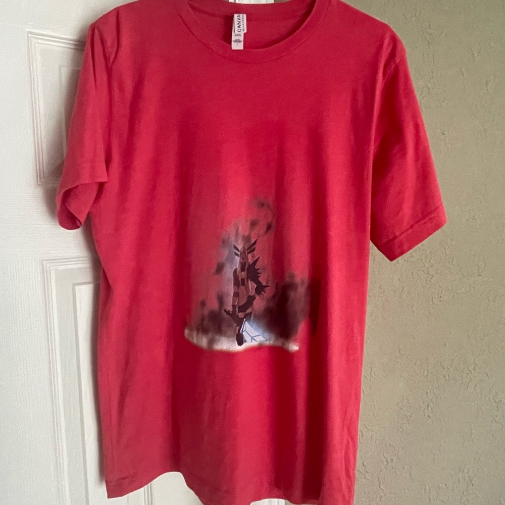 Bella Canvas Red Short Sleeve Tee X-Men Magik